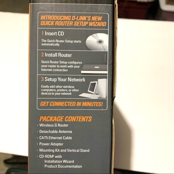 D-Link Wireless G Router WBR 1310 Black - Picture 8 of 11